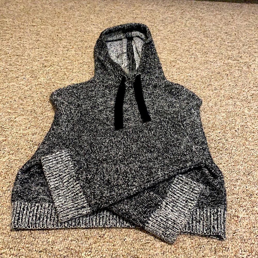Knit Sweater w/ Hood